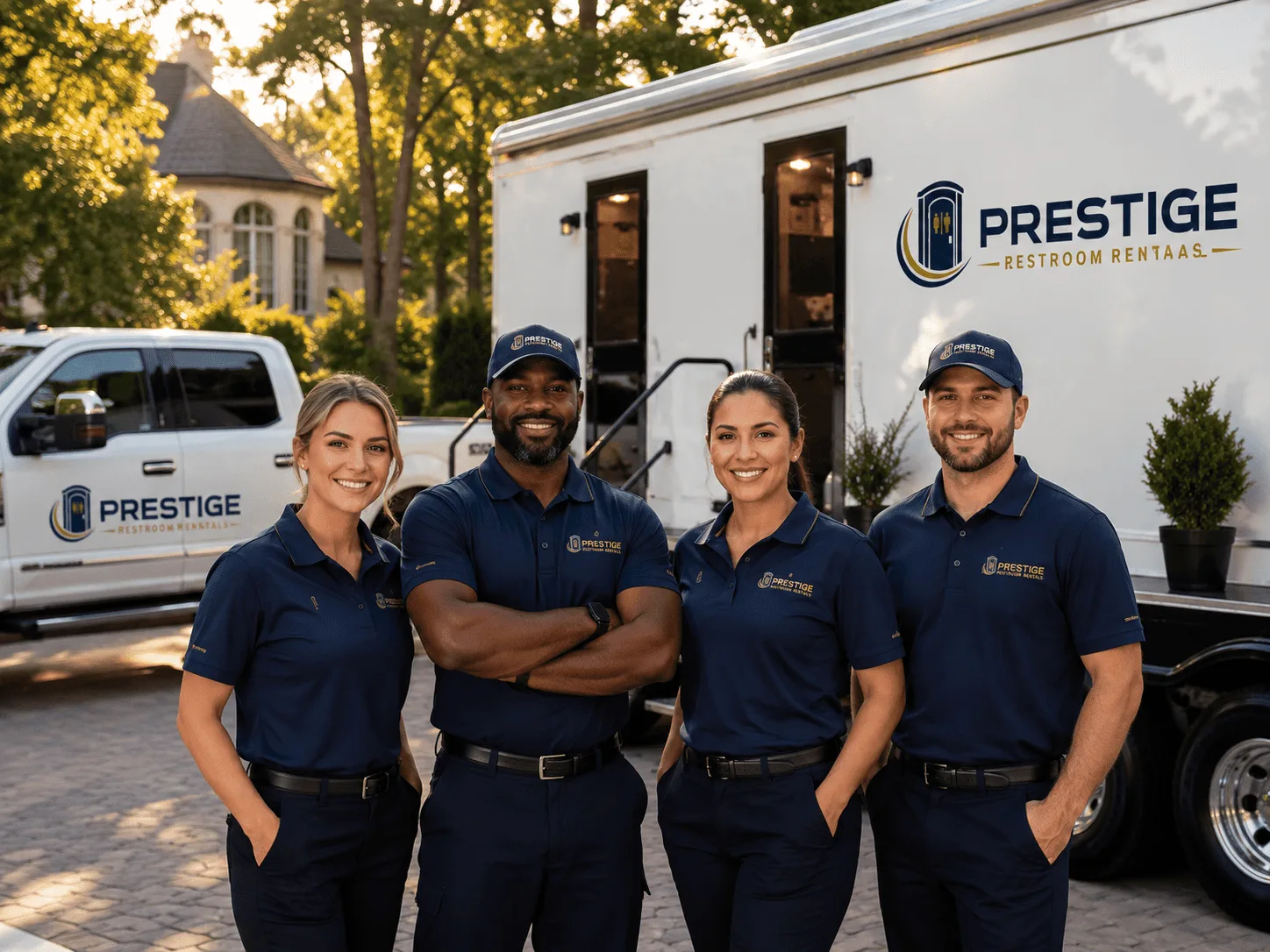 Trusted Luxury Portable Restrooms company in Fulton, OH